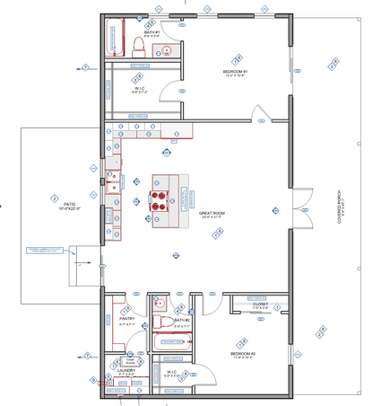 2 bed shed style house - 1152sqft - Structural included!